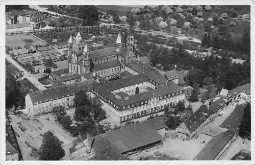 L320 Deutschland 1934 Abtei Maria Laach Rheinland Fiegeraufnahme RPPC Postkarte