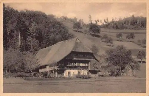 L320 Deutschland 1930 Bauernhaus i Rankach Bad Schwarzwald Eisemann Postkarte