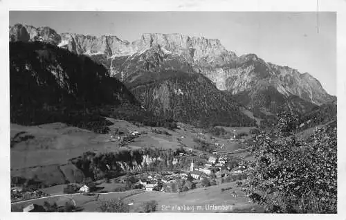 A077 Deutschland 1938 Schellenberg m Untersberg Bergstadt Postkarte