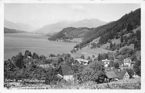 A076 Österreich 1944 Dellach am Millstättersee RPPC Vintage Postkarte