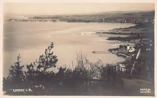 L319 Deutschland Lindau I Bodensee Vintage Postkarte
