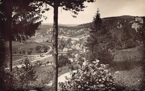L319 Deutschland 1931 Forchheimer Waldlandschaft Vintage Postkarte