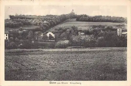 L053 Deutschland 1913 Bonn am Rhein Kreuzberg alte Postkarte