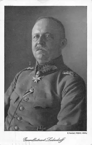 L074 Deutschland Generalleutnant Ludendorff 1916 alte Postkarte