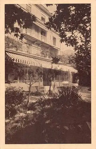 Schweiz Hotel Pension du Chatelard Clarens Montreux Vintage Postkarte