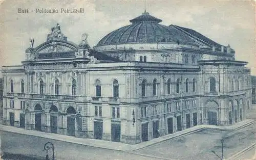 Italien Bari Politeama Petruzzelli Vintage Postkarte