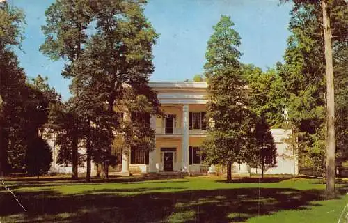 B021 USA 1961 The Hermitage Nashville Tennessee Vintage Postkarte