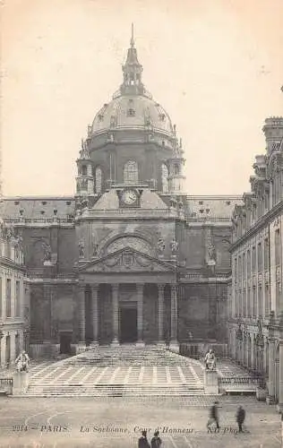 C086 Frankreich Paris La Sorbonne Vintage Postkarte