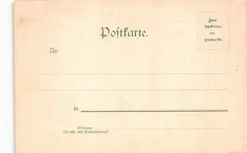 L152 Germany Rembrandt-Postkarte. HEIDELBERG Vintage Postkarte