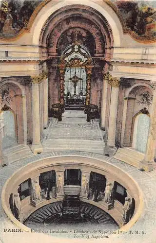 C088 Frankreich Paris Hotel des Invalides Vintage Postkarte
