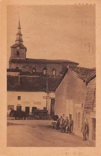 A085 Deutschland 1917 Bamberg Karren Straßenansicht Feldpost 1. Weltkrieg Vintage Postkarte