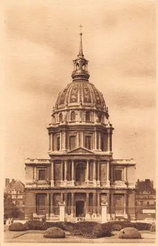 C095 Frankreich Paris Les Invalides Vintage Postkarte