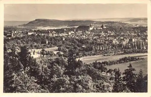 B022 Deutschland 1942 Gotha Blick vom Berggarten RPPC WWII Feldpostkarte