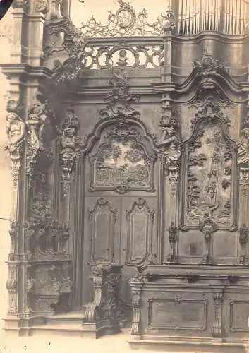 A083 Deutschland Ottobeuren Kirche Innenteil Schrein Vintage Postkarte