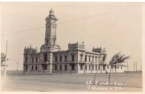 L333 Mexiko Faro Venustiano Carranza RPPC Vintage Postkarte