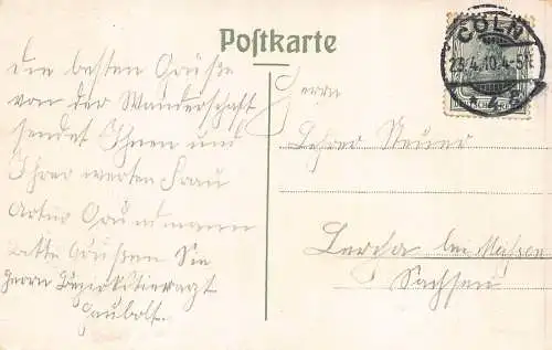 L151 Deutschland 1910 Köln a. Rhein Dom, Südseite Kirche Vintage Postkarte