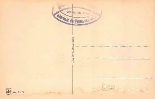 Deutschland Eibsee Berge Vintage Postkarte