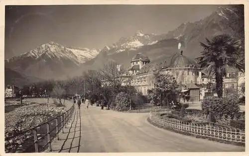 Italien Meran Meran 1930 Casino di Cura Vintage Postkarte