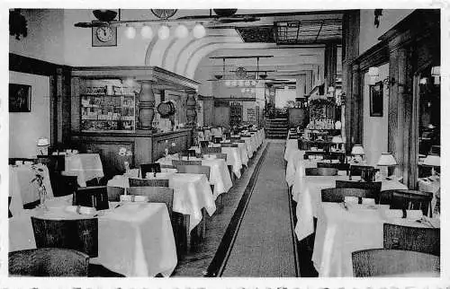 Belgien 1958 Hotel Jose Restaurant Werbung Vintage Postkarte