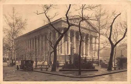 C090 Frankreich Paris Magdalena Kirche Vintage Postkarte