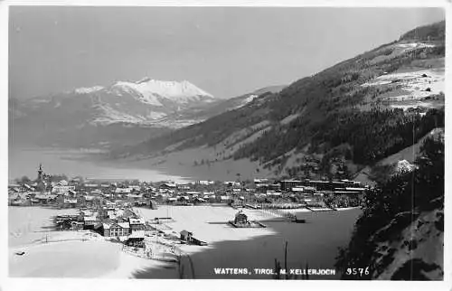 Österreich Wattens Tirol M Kellerjoch Berg RPPC Vintage Postkarte