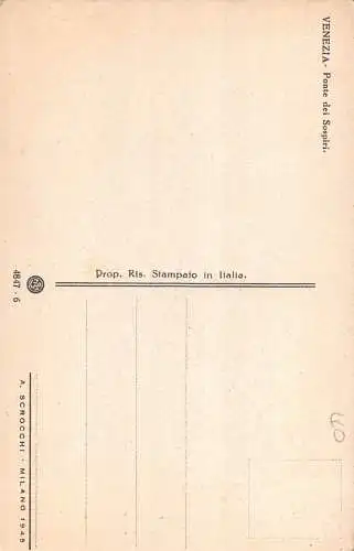 L494 Italien Venedig Venezia Lot 8 alte Postkarten