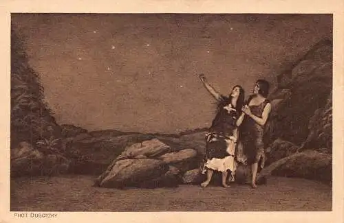 Theaterstück Liebfrauen Festspiele Vilsbiburg Adam & Eva Watch Stars Postkarte