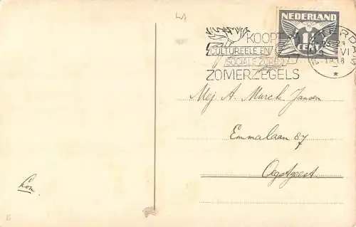 Comic 1938 Mädchen lehrt ihr Spielzeug, Teddybär und Kaninchen Mathe Postkarte