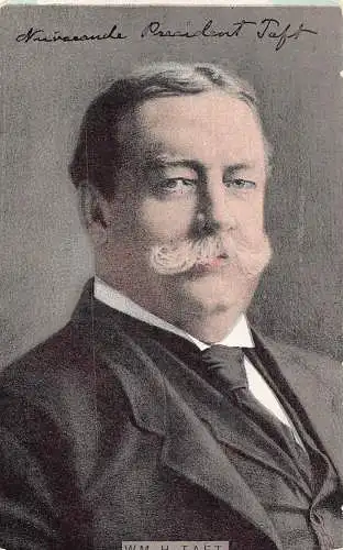 B041 US-Politiker Wahl zum Präsidenten William Howard Taft Postkarte