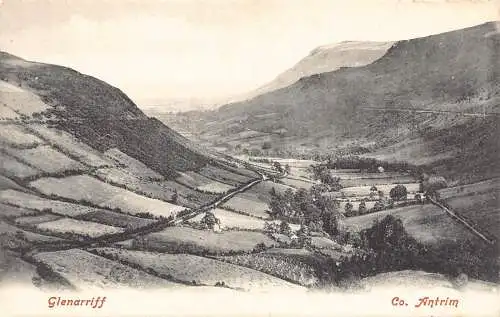 Irland Glenarriff Co Antrim Vintage Postkarte