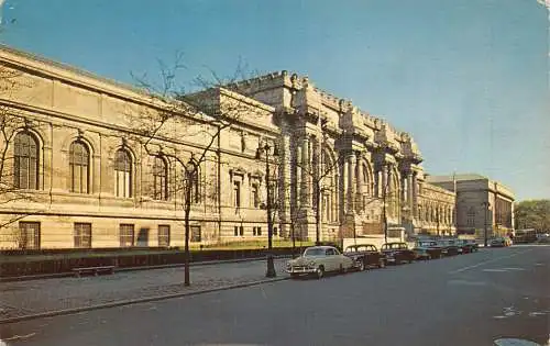 B021 USA 1963 Metropolitan Museum of Art New York City Vintage Postkarte