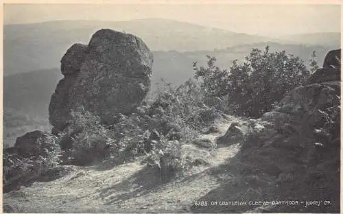 England Lustleigh Sleeve Dartmoor Vintage Postkarte