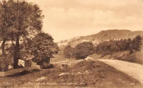 England Painswick Beacon Vintage Postkarte
