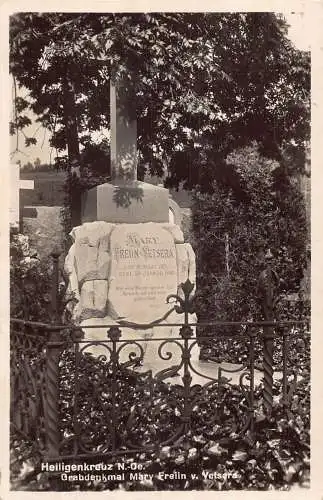 A104 Deutschland 1931 Heiligenkreuz N Oe Grandenkmal Maria Freiin Vetsera Postkarte