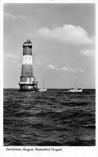 B049 Deutschland Leuchttuem Arngast Nordseebad Dangast Leuchtturm RPPC Postkarte