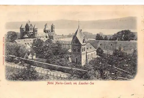A105 Deutschland Kloster Maria Laach am Laacher See Flachrelief Postkarte