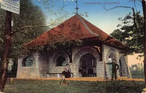 L206 Deutschland 1911 Staufer Schutzhütte alte Postkarte