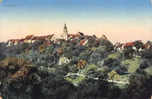 L202 Deutschland 1915 Feldpost 1. Weltkrieg Rosenfeld Vintage Postkarte