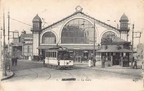 Frankreich Le Havre 1918 Bahnhof Gare Syndicat d'Iritiative Feldpostkarte 1. Weltkrieg