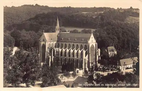 L186 Deutschland Der Bergische Dom zu Altenberg Dom RPPC Vintage Postkarte