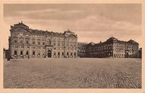 L185 Deutschland Würzburg Kgl Residenz Schloss Vintage Postkarte