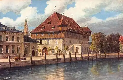 L198 Deutschland Wiro Konstanz Conciliumsgebaeude Vintage Postkarte