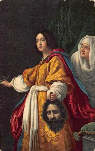 Art Firenze Giuditta con la testa d'Oloferne von Cristofano Allori Postkarte
