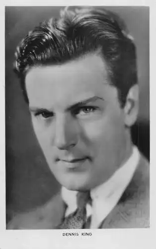Schauspieler Filmstar Dennis King Picturegoer Serie RPPC Postkarte