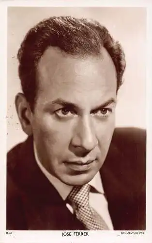 Schauspieler Filmstar Jose Ferrer Picturegoer Serie RPPC Postkarte