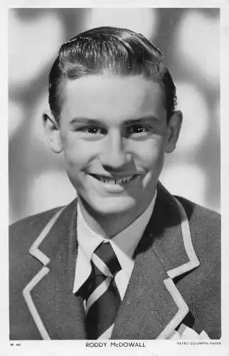 Schauspieler Filmstar Roddy McDowall Picturegoer Serie RPPC Postkarte