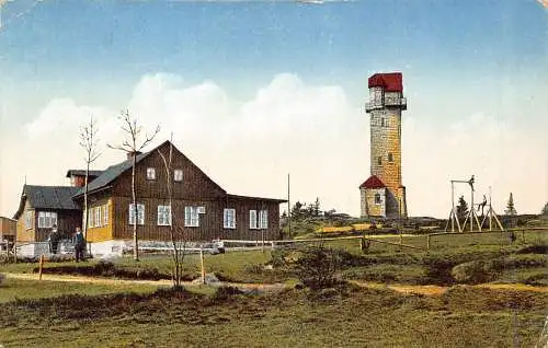 B058 Tschechien 1919 Königshöhe im Isergebirge Isergebirge Vintage Postkarte