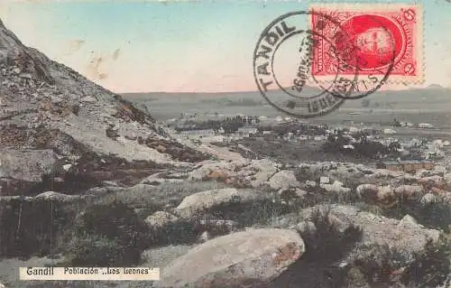L360 Argentinien 1910 Tandil Poblacion Los Leones Klippen Vintage Postkarte