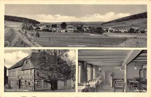 L408 Deutschland Neuwallmoden Bäckerei Restaurant R Nause Echtfoto Vintage Postkarte