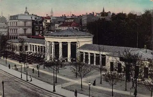 A129 Deutschland 1908 Aachen Elisenbrunnen Bad Vintage Postkarte